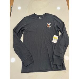 Nike Sportswear Men's Long Sleeve Crewneck Logo T-Shirt